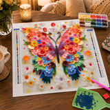 Colorful Wings Diamond Painting Kit