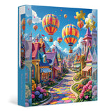 Rainbow Town Jigsaw Puzzle 1000 Piece