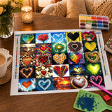 Love's Kaleidoscope Diamond Painting Kit