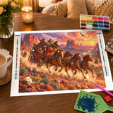 Wild West Journey Diamond Painting Kit