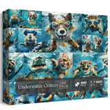 Unterwasserfiere Jigsaw Puzzle 1000 Stücke