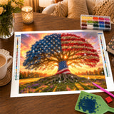 Liberty Root Oak Diamond Painting Kit