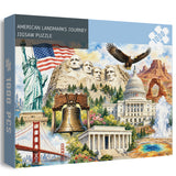 American Landmarks Journey Jigsaw Puzzle 1000 Pieces