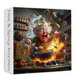 Hot & Spicy Kitchen Jigsaw Puzzle 1000 Pieces