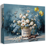 Blumen -Chaptears -Puzzle 1000 Stücke