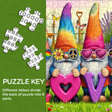 Lovely Gnome Squad Jigsaw Puzzle 1000 Pieces