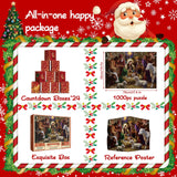 Glorious Manger Advent Calendar puzzle puzzle 1000 pezzi