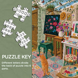 Art Cottage Jigsaw Puzzle 1000 Piece
