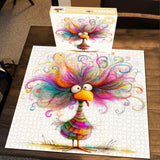 Psychedelic Rasing Jigsaw Puzzle 1000 Stücke