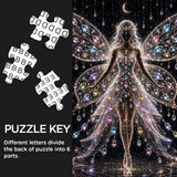 Gemstone Fairy Silhouette Jigsaw Puzzle 1000 Pieces