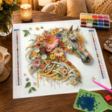 Blossom Steed Diamond Painting Kit