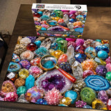 Gemstone Kaleidoscope Jigsaw Puzzle 1000 Piece