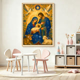 Holy Family Nativity Diamond Painting Kit