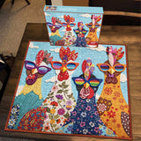 Floral Chicks Jigsaw Puzzle 1000 Pieces