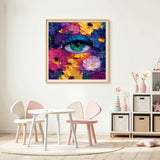 Floral Eye Diamond Painting Kit