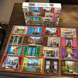 World Through Windows Jigsaw Puzzle 1000 Pieces