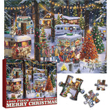 Weihnachtscamping -Puzzle 1000 Stücke