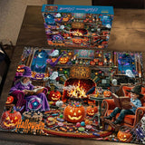 Halloween Hearth Jigsaw Puzzle 1000 Pieces
