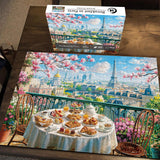 Breakfast in Paris Jigsaw Puzzle 1000 Pieces