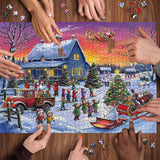 Weihnachts -Funland -Puzzle 1000 Stücke