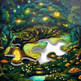 Fantasy -Wald -Puzzle 1000 Stücke