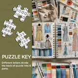 Animaux sur les toilettes puzzle 1000 pièces