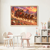Wild West Journey Diamond Painting Kit
