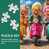 Scooter Squad Jigsaw Puzzle 1000 Pieces
