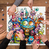 Puzzle de puzzle monstre 1000 pièces