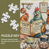 Cluck Cookery Jigsaw Puzzle 1000 Pieces