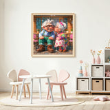 Sweet Café Kiss Diamond Painting Kit