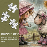 Sheepish Smile Jigsaw Puzzle 1000 Pieces