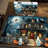Ghostly Night Home Jigsaw Puzzle 1000 Pieces