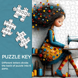 Pezzi di puzzle a puzzle per tartaruga d'arte 1000