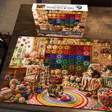 Yarn & Cats Haven Jigsaw Puzzle 1000 Piece