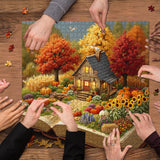 Autumn Storybook Jigsaw Puzzle 1000 Pieces