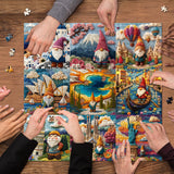 Gnome Journey Jigsaw Puzzle 1000 Pieces