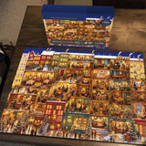 Starry Snow Town Jigsaw Puzzle 1000 Piece