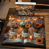 Chapapier floral puzzle 1000 pièces