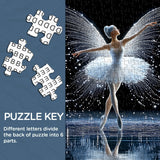 Butterfly Ballet Jigsaw Puzzle 1000 Pieces