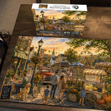 Small Town Fair Jigsaw Puzzle 1000 Piece