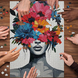 Floral Muse Jigsaw Puzzle 1000 Pieces
