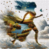 Puzzle puzzle per frenesia psichedelica 1000 pezzi