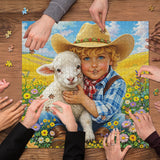 Sunny Day Snuggles Jigsaw Puzzle 1000 Pieces