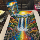 Rainbow Waterfall Jigsaw Puzzle 1000 Piece