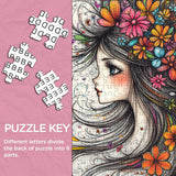 Blossom in Her Hair Jigsaw Puzzle 1000 Pieces