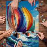 Ride the Waves Jigsaw Puzzle 1000 Pieces