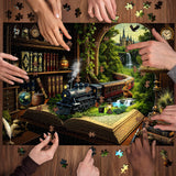 Journey Beyond the Pages Jigsaw Puzzle 1000 Pieces