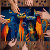 Psychedelic Rasing Jigsaw Puzzle 1000 Stücke