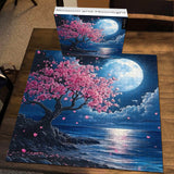 Blossom and Moonlight Jigsaw Puzzle 1000 Pieces